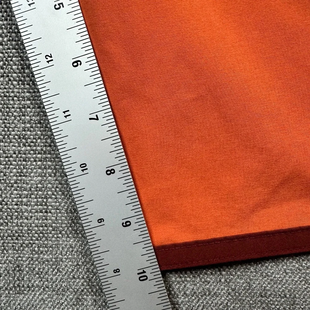 Prana Board Shorts Mens 32 Orange Burgundy  UPF‎ 50 Recycled Surf Swim